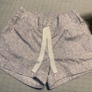 MPG Gray Athletic Shorts with Elastic Waistband and Drawstring